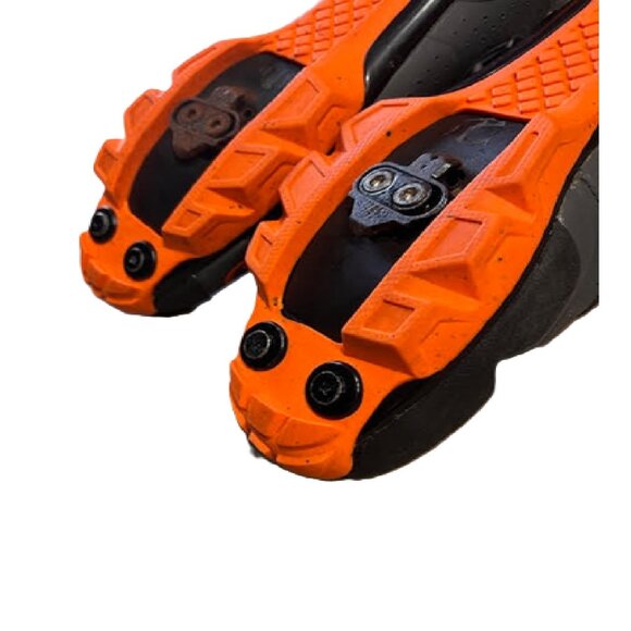 Giro Privateer R Cycling Shoes MTB 42 Men\'s US 9  Dark Shadow Flame Orange main image 8